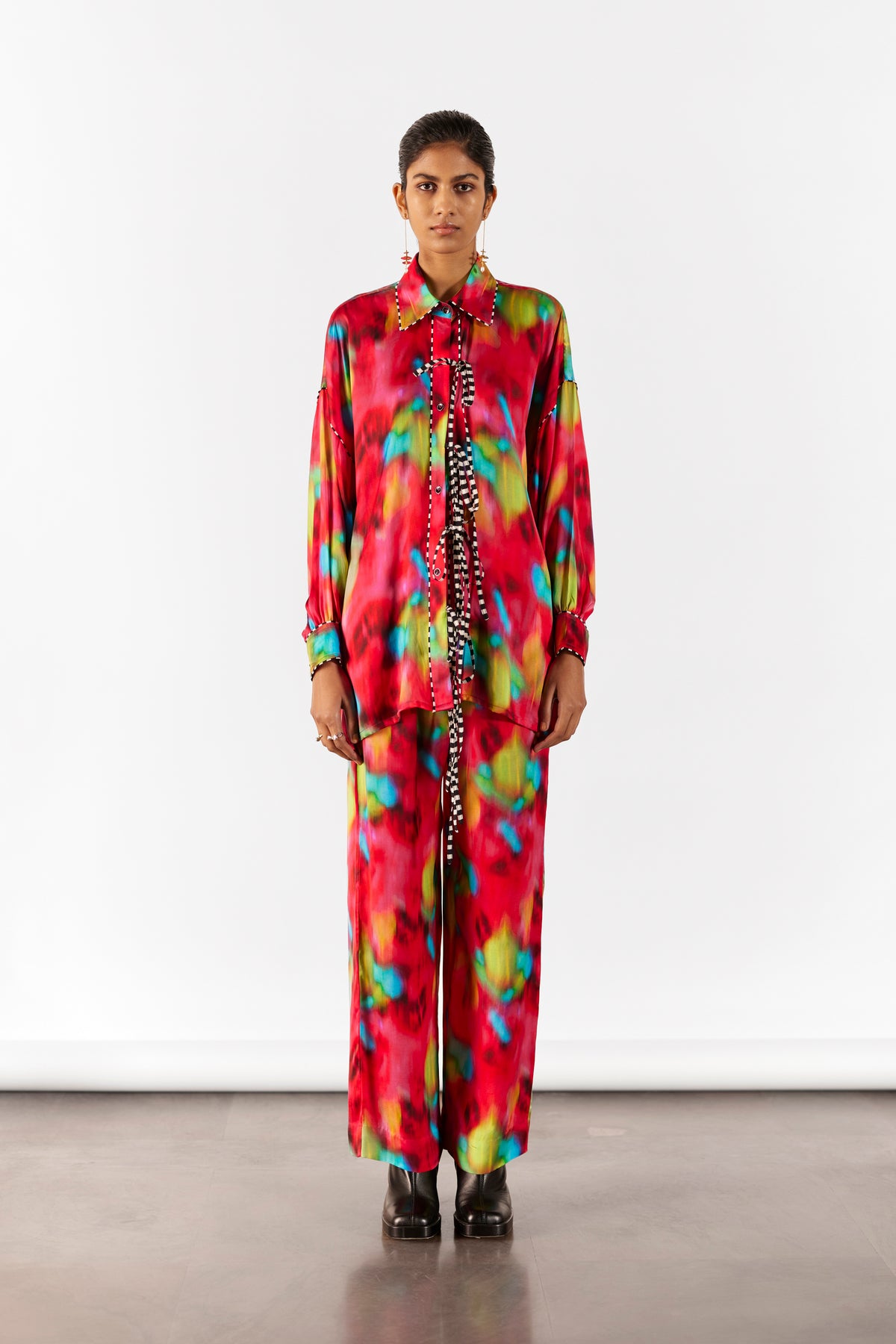 Poppy Knot Shirt &amp; Trousers