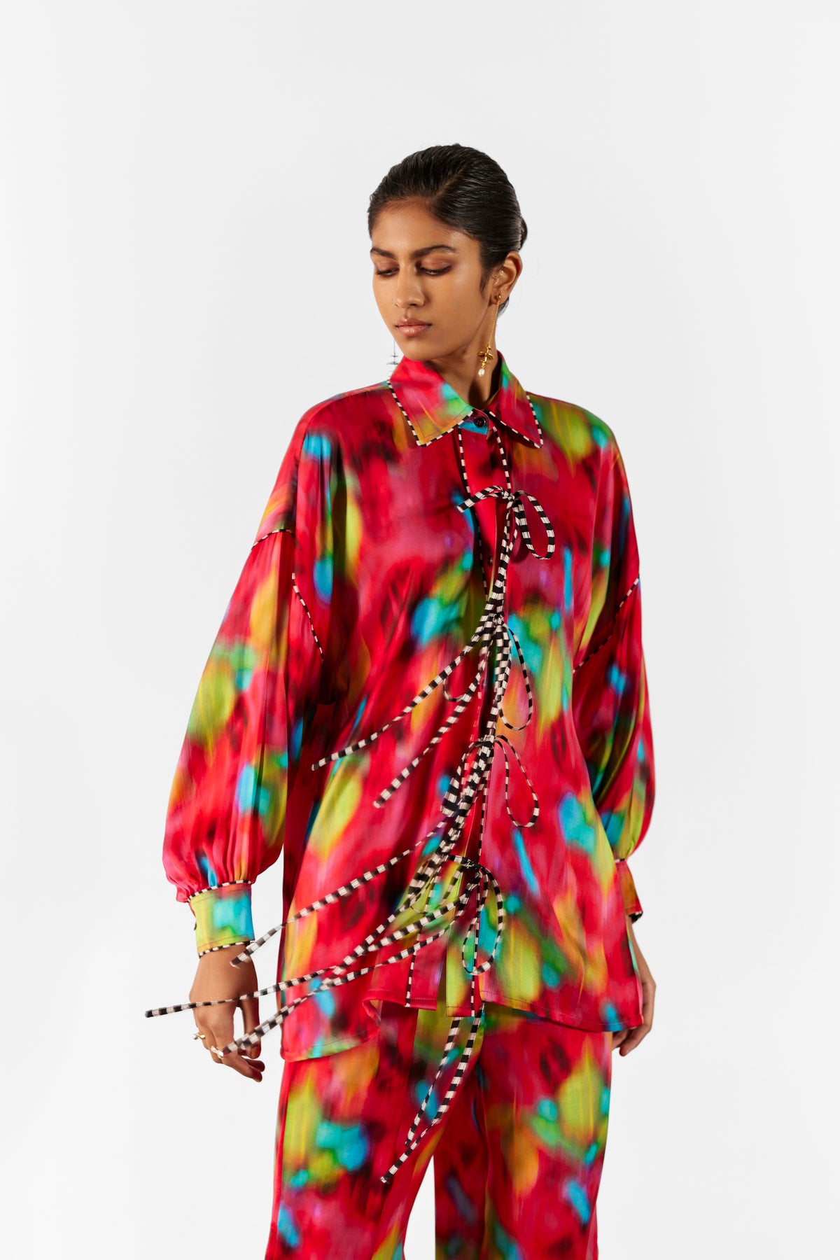 Poppy Knot Shirt &amp; Trousers
