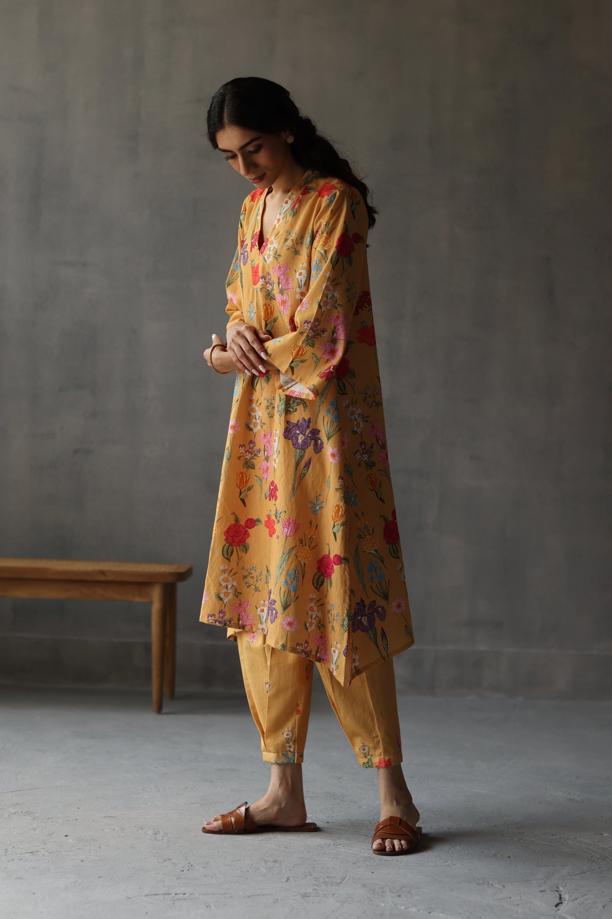 Primrose Mango Kurta Set