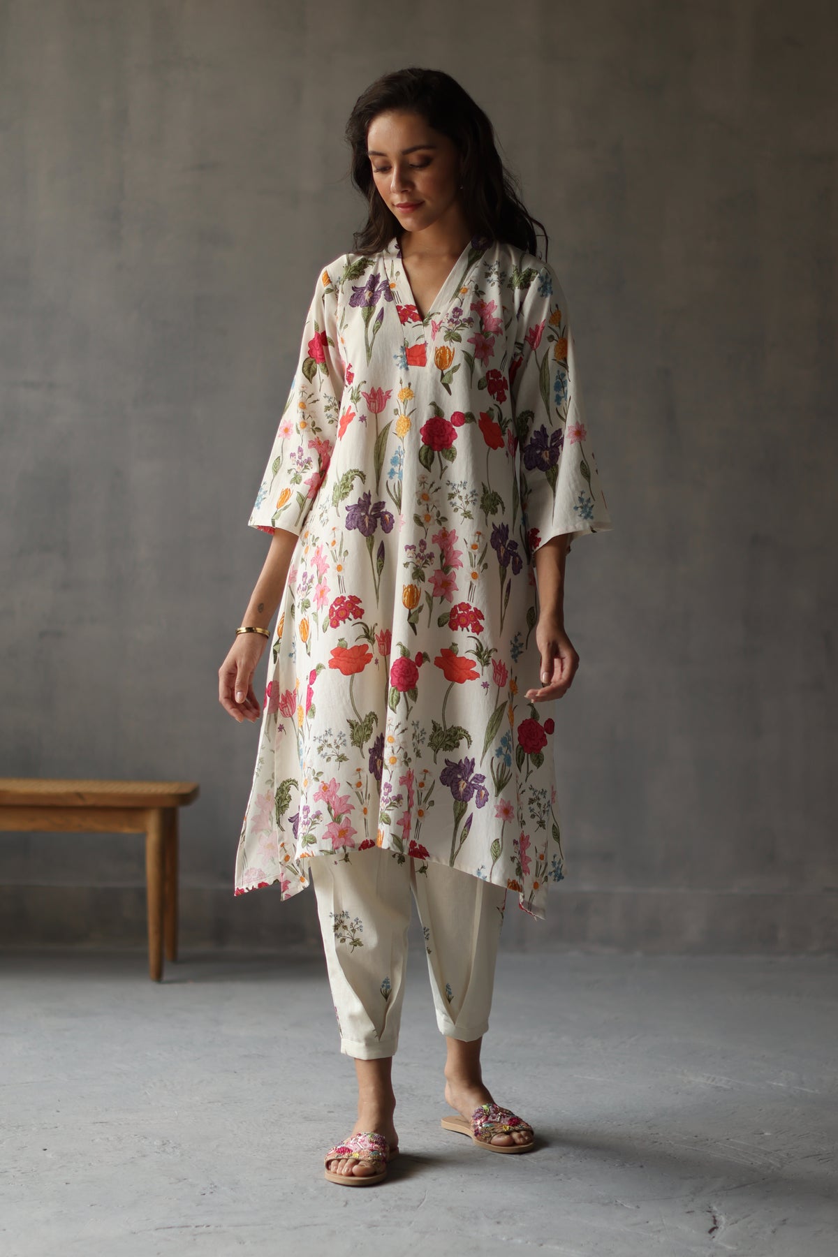 Primrose Ivory Kurta Set
