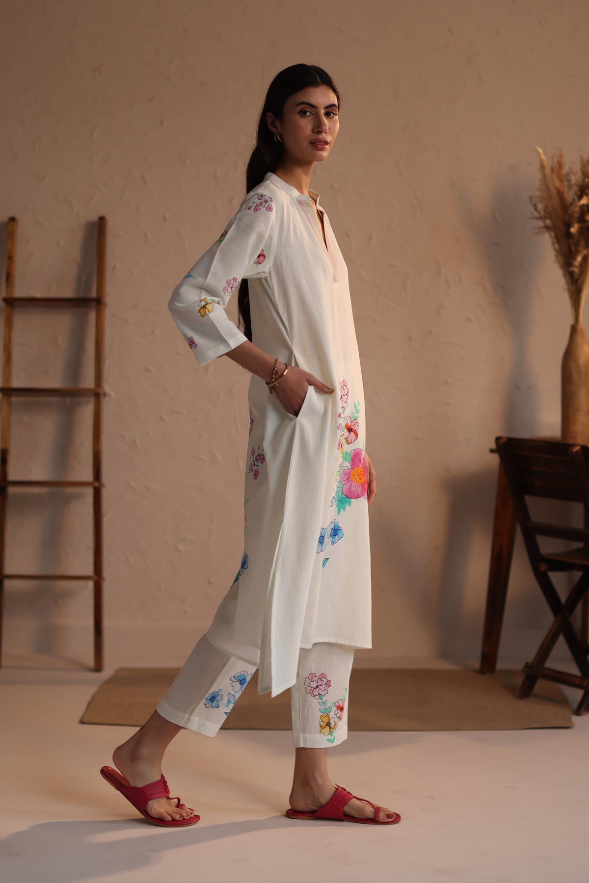 Sorbet Ivory Kurta Set