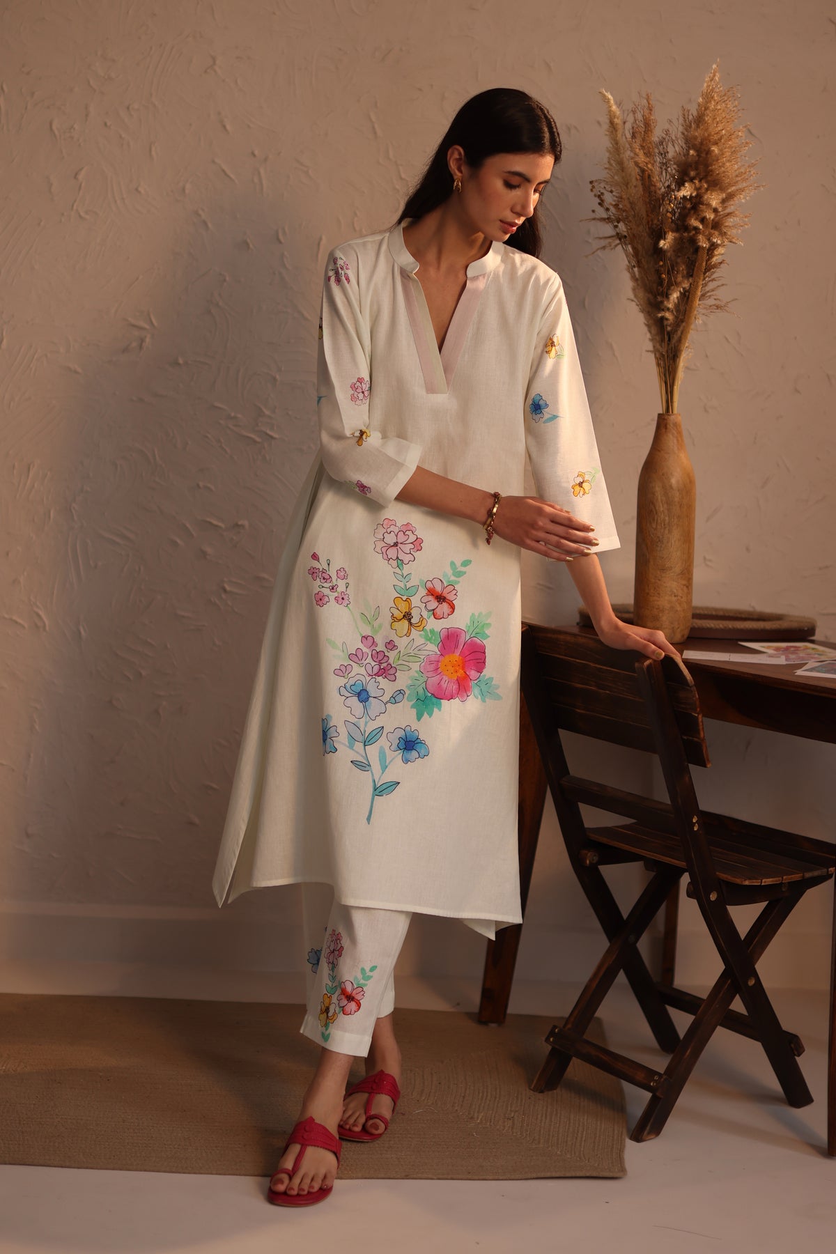 Sorbet Ivory Kurta Set