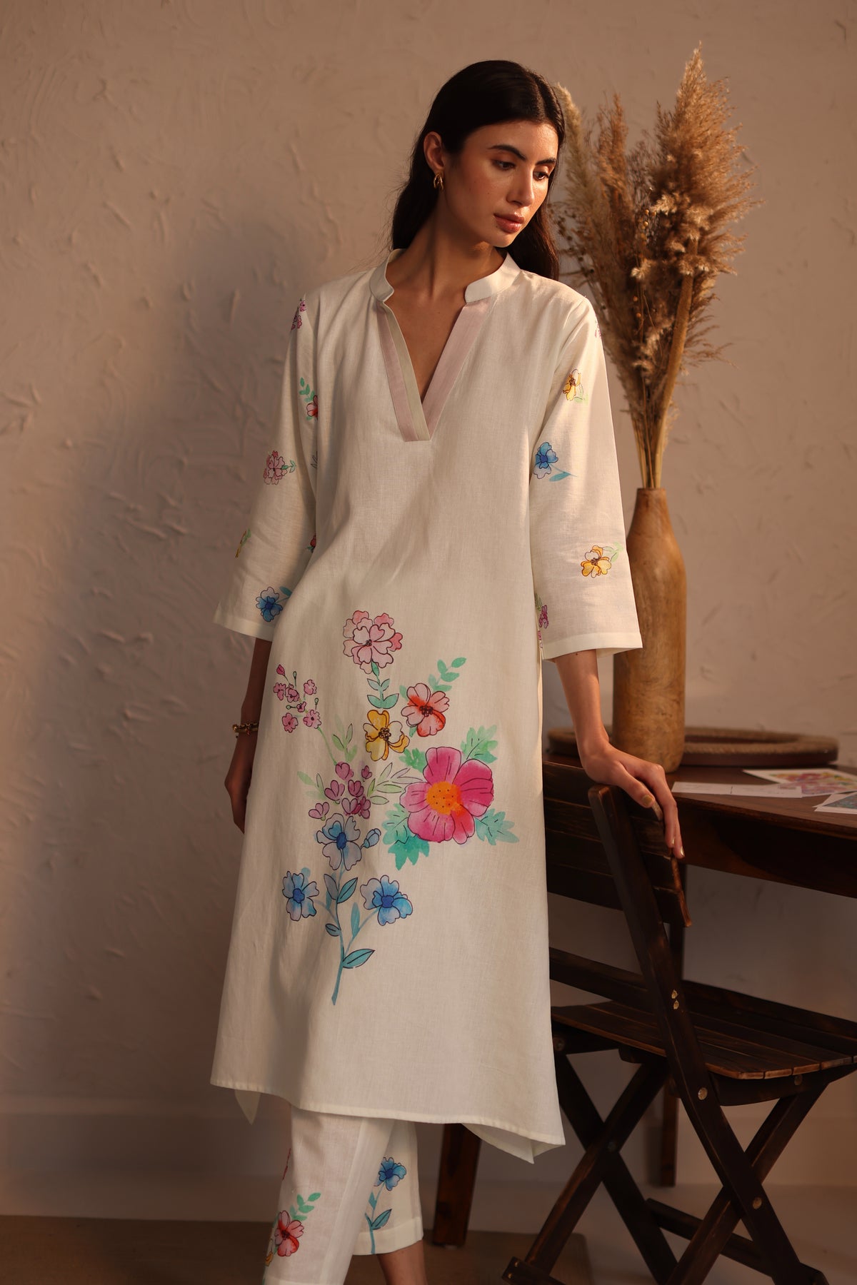 Sorbet Ivory Kurta Set