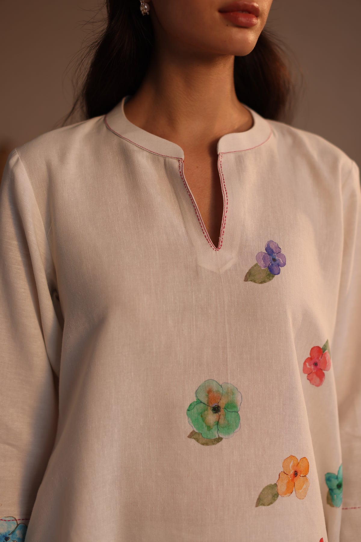 Limoncello Ivory Kurta