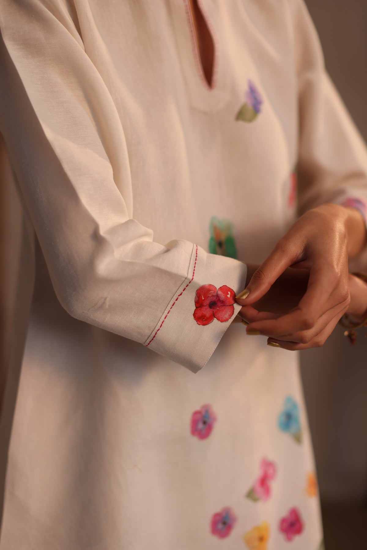 Limoncello Ivory Kurta