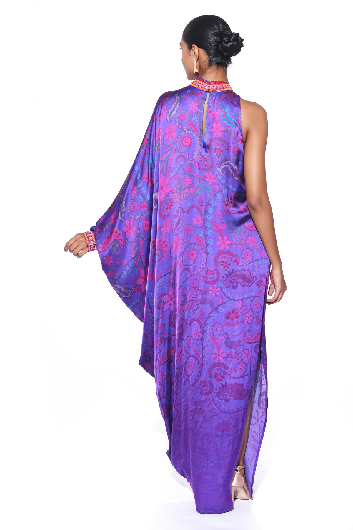 Royal Purple One Shouleder Dress