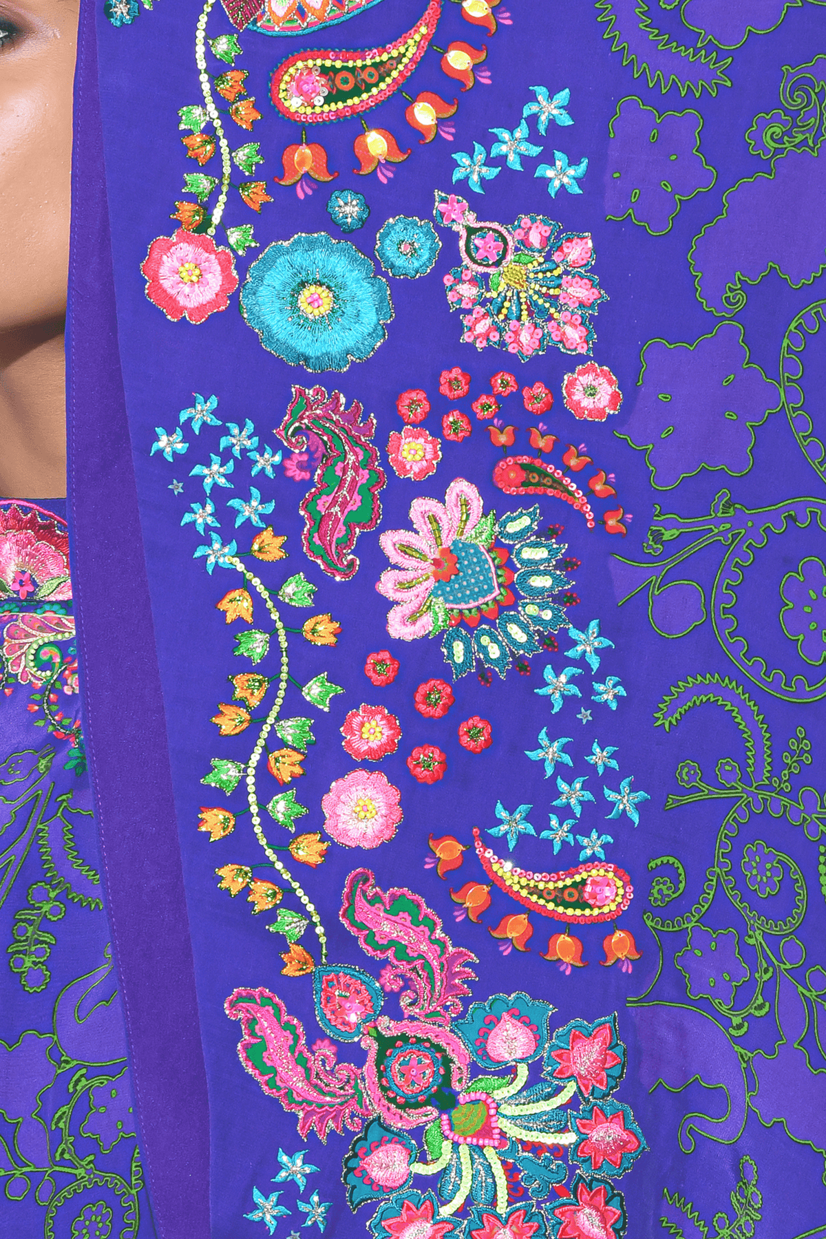 Royal Purple One Shoulder Dress and Jumpsuit
