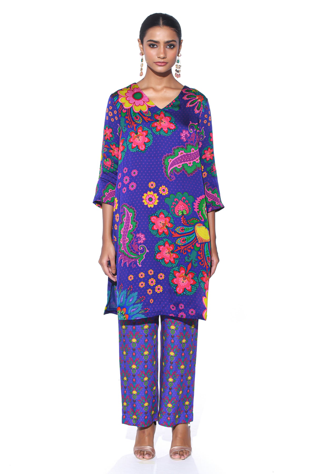 Twilight Blue Kurta Co-ord Set