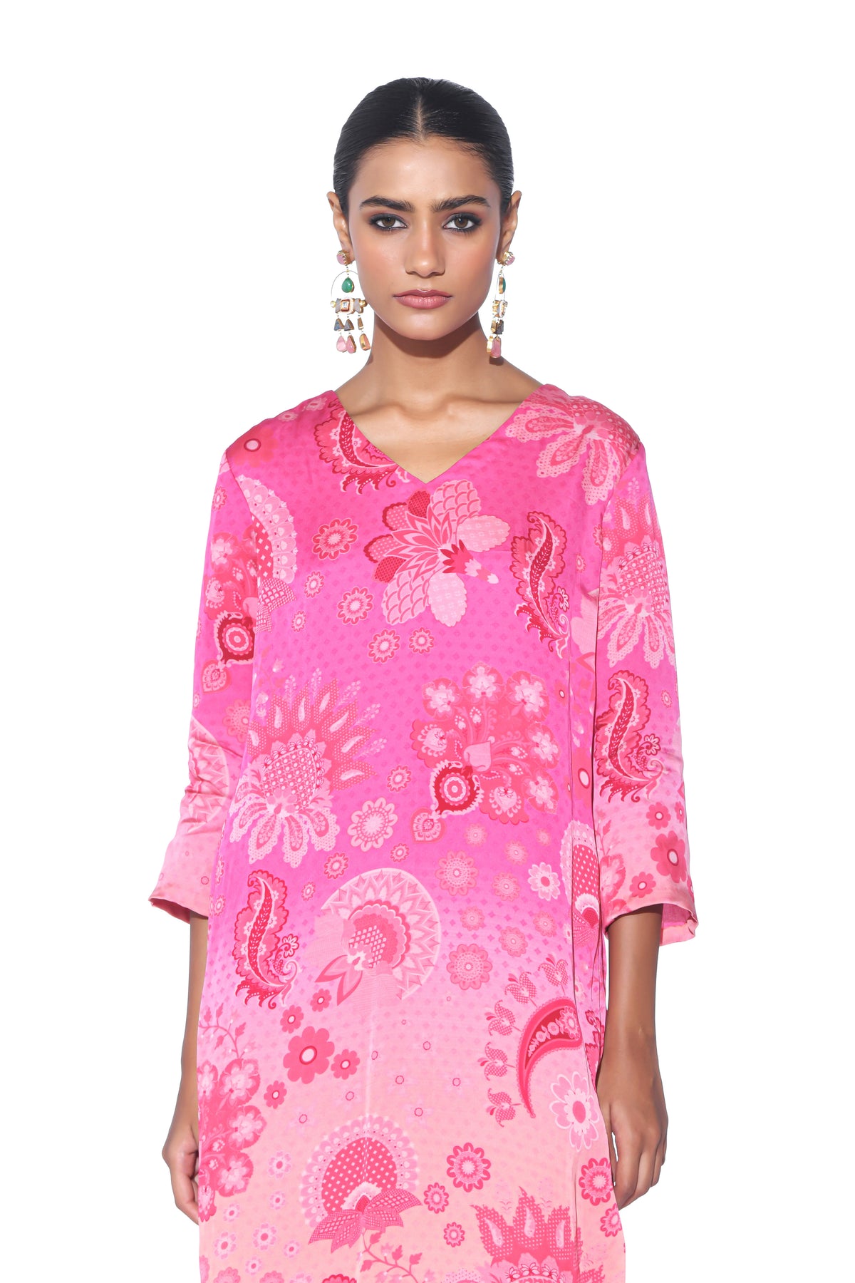 Burgundy Kurta Co-ord Set
