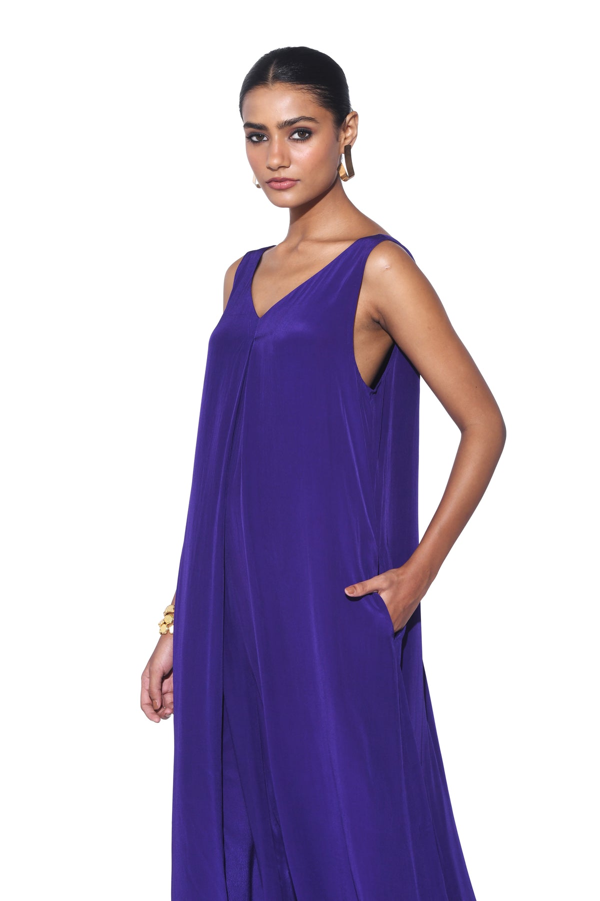 Aurora Purple Jumpsuit.