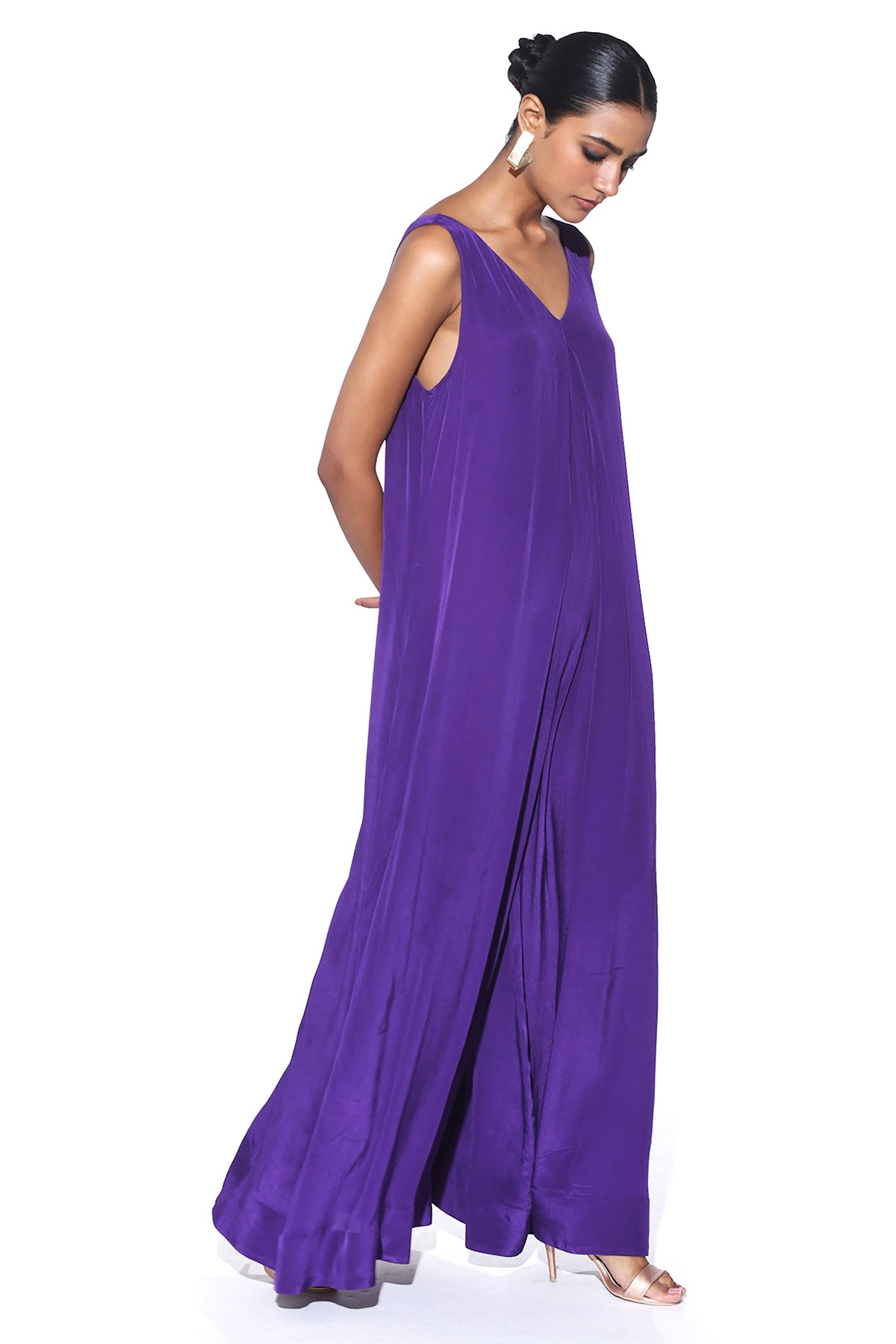 Tangy Purple Jumpsuit.