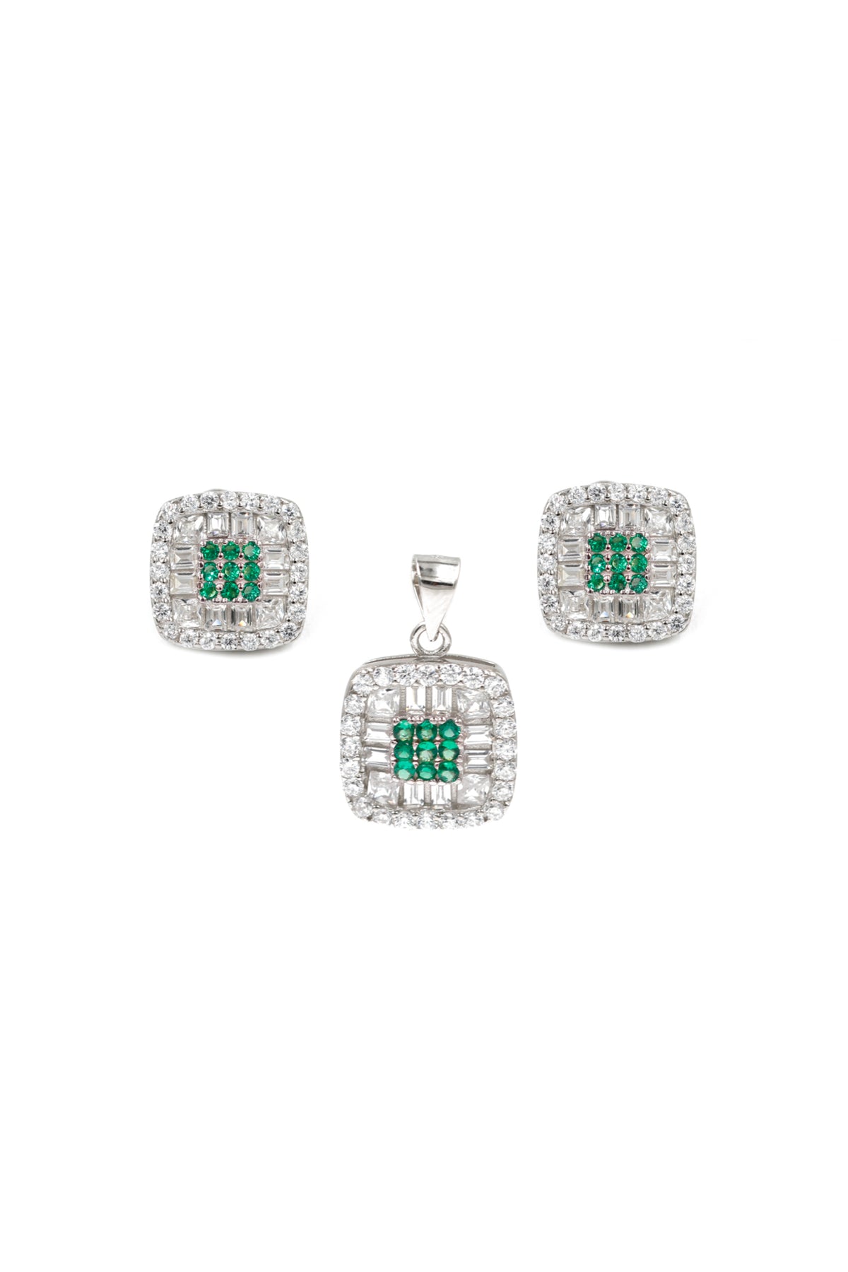 CZ Starry Affair Earrings &amp; Pendant