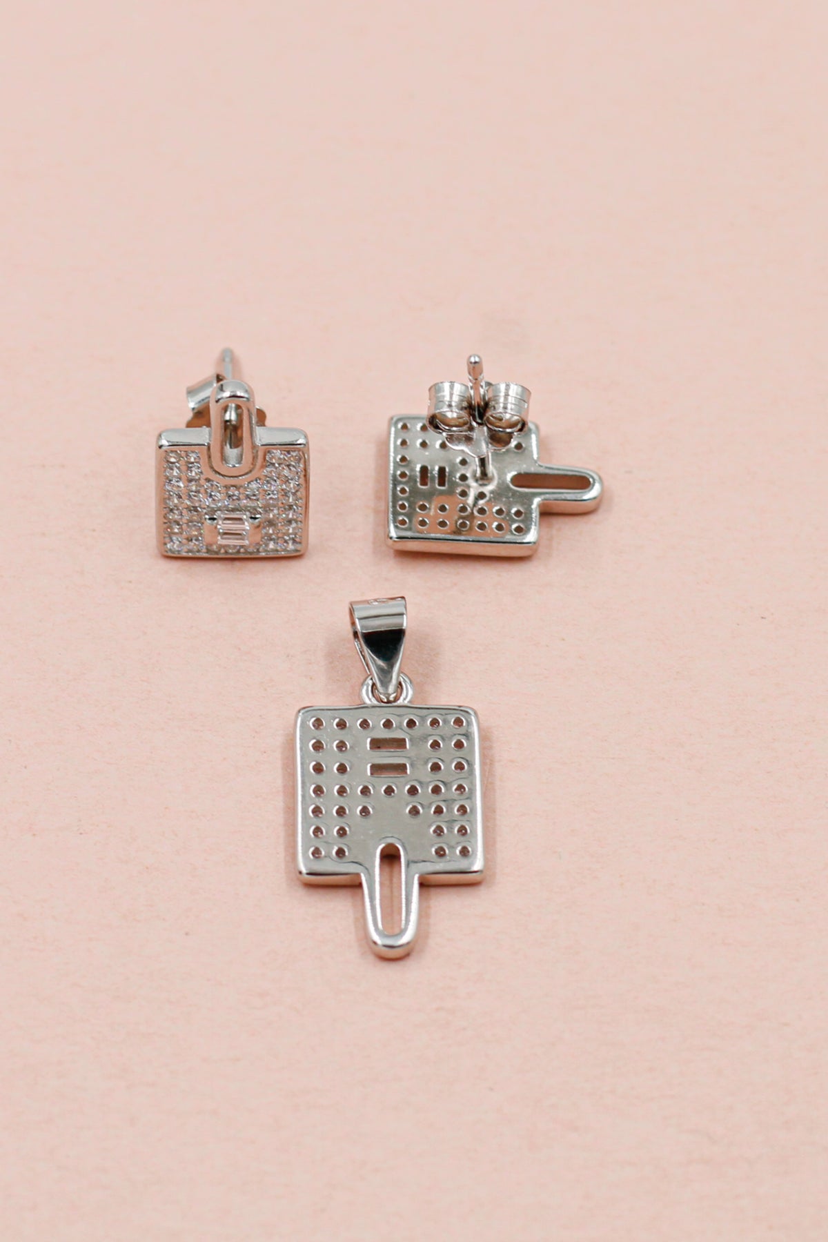 Cubic Zirconia Pendant Set