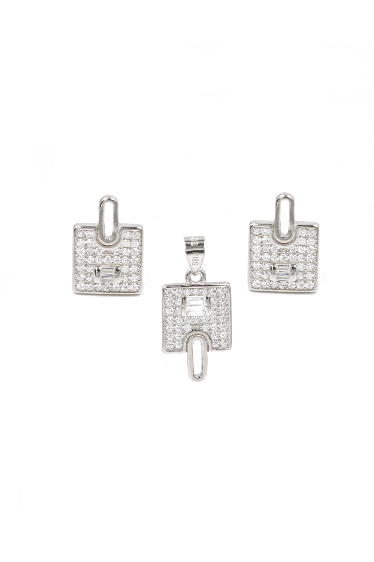 Cubic Zirconia Pendant Set