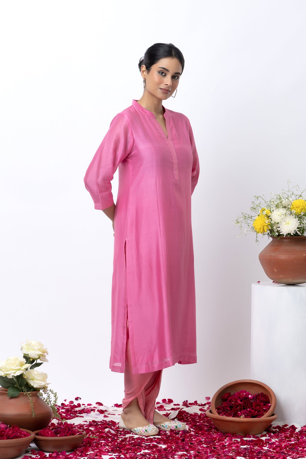 Pink Kurta Set