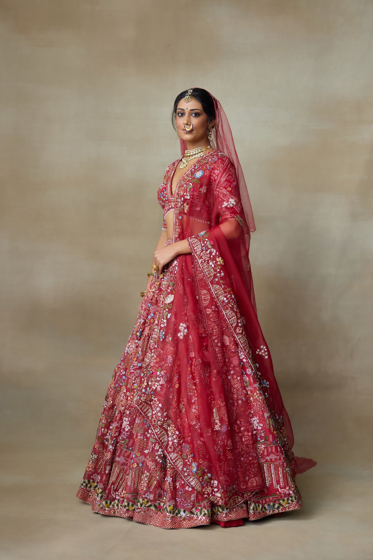 Lovebirds Lehenga Set