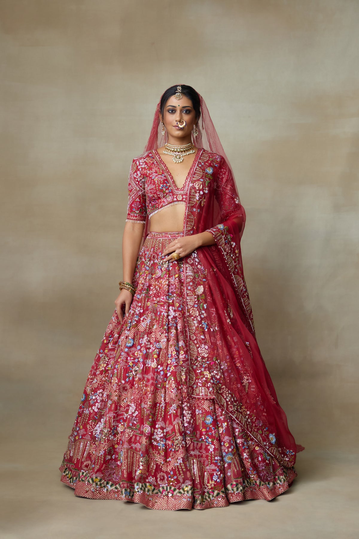 Lovebirds Lehenga Set