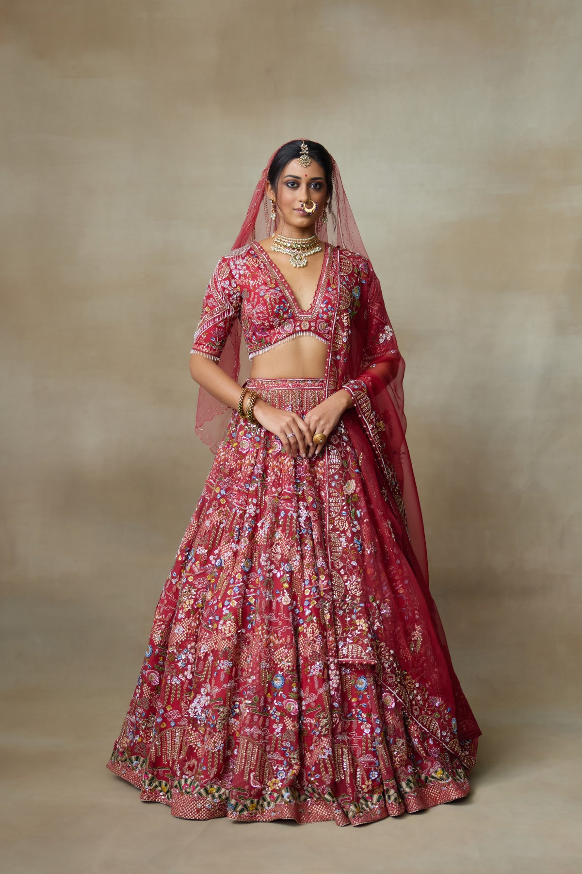 Lovebirds Lehenga Set