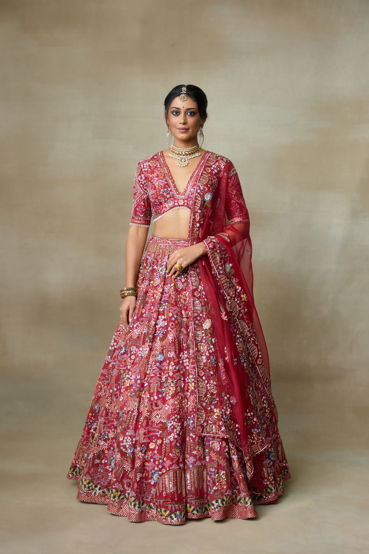 Lovebirds Lehenga Set