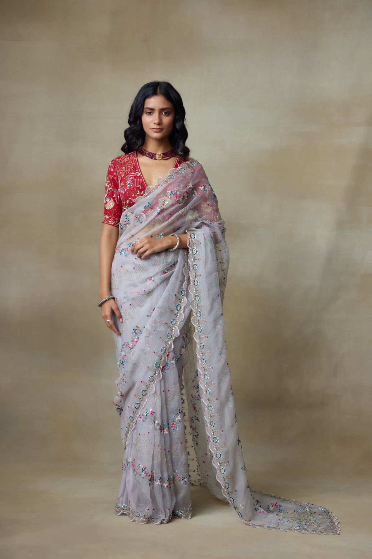 Albratross Saree