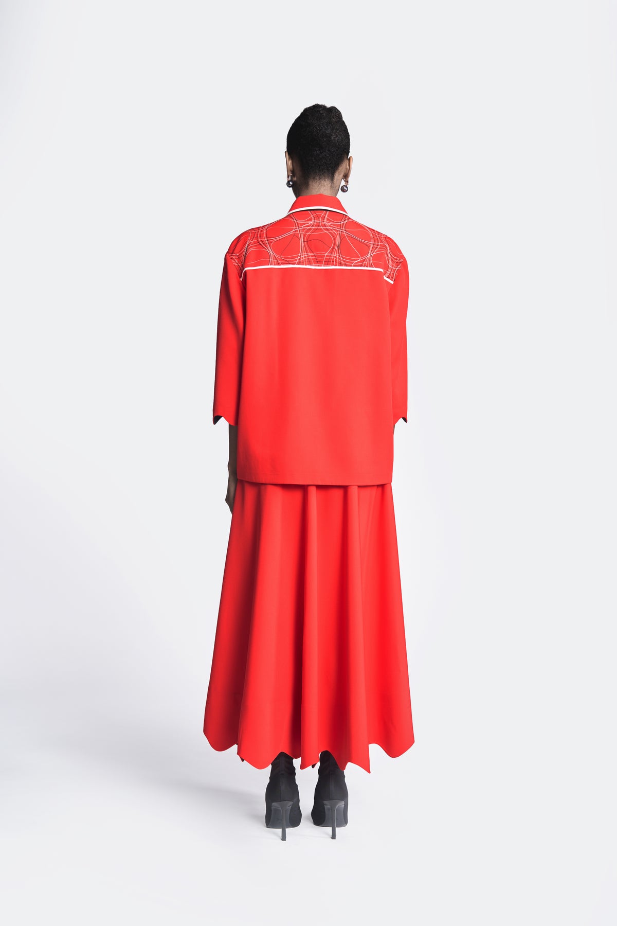 Distorted  Circular Skirt