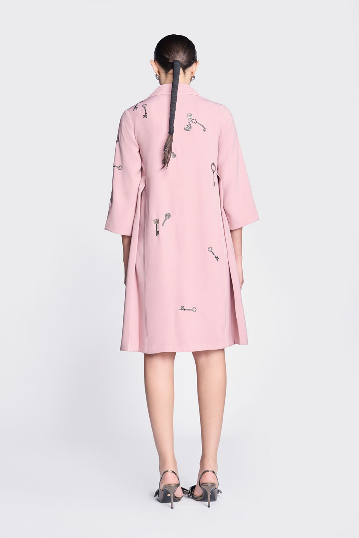 Precious Keys Panelled Waist Dress