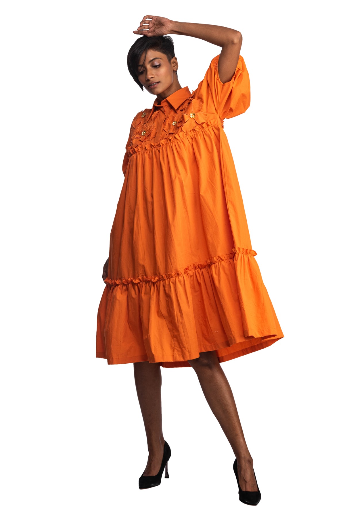 The furbelow dress