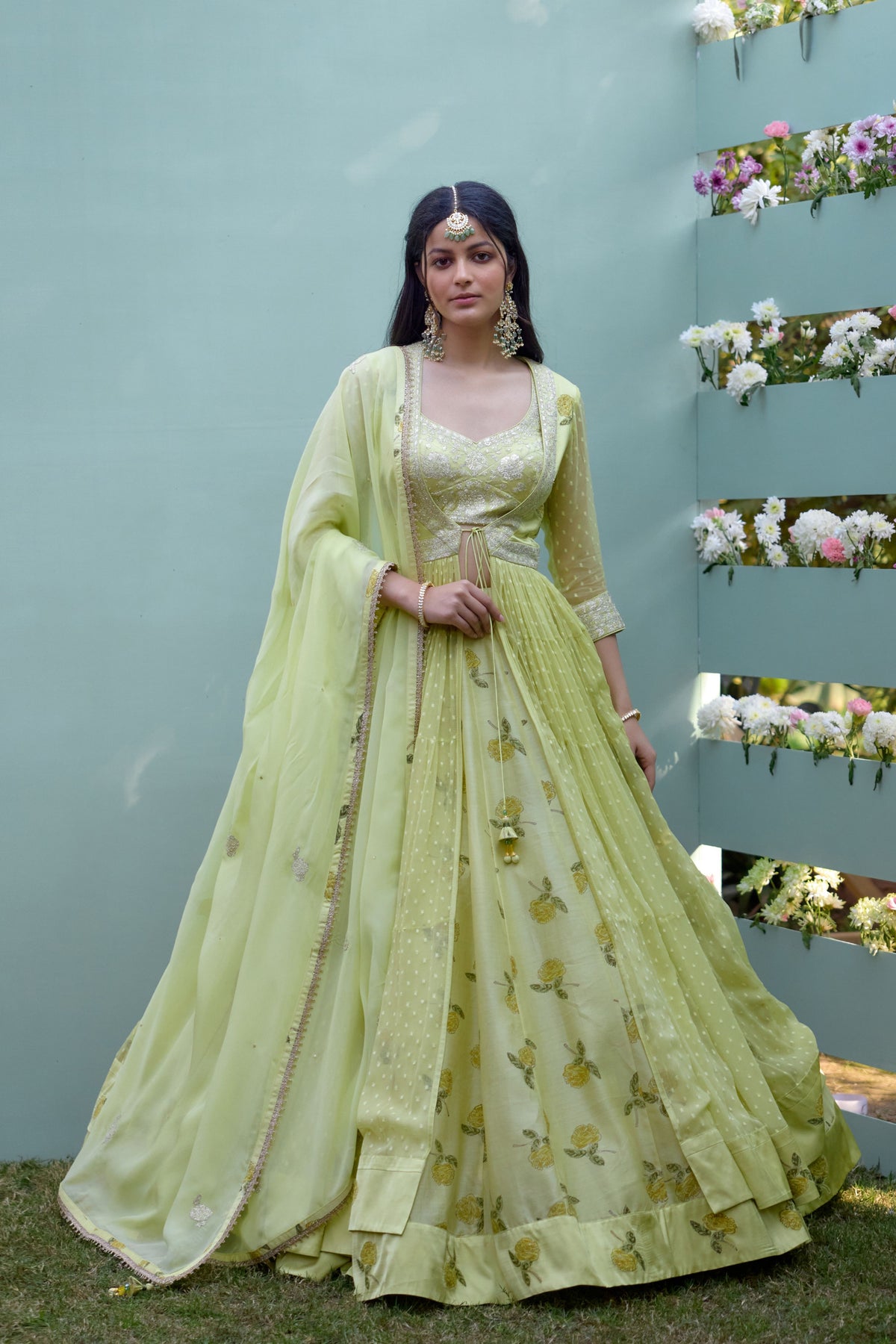 Canary Yellow Lehenga Set