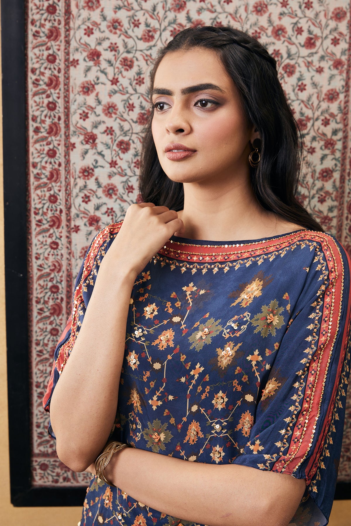 Zahra Embroidered Co-ord Set