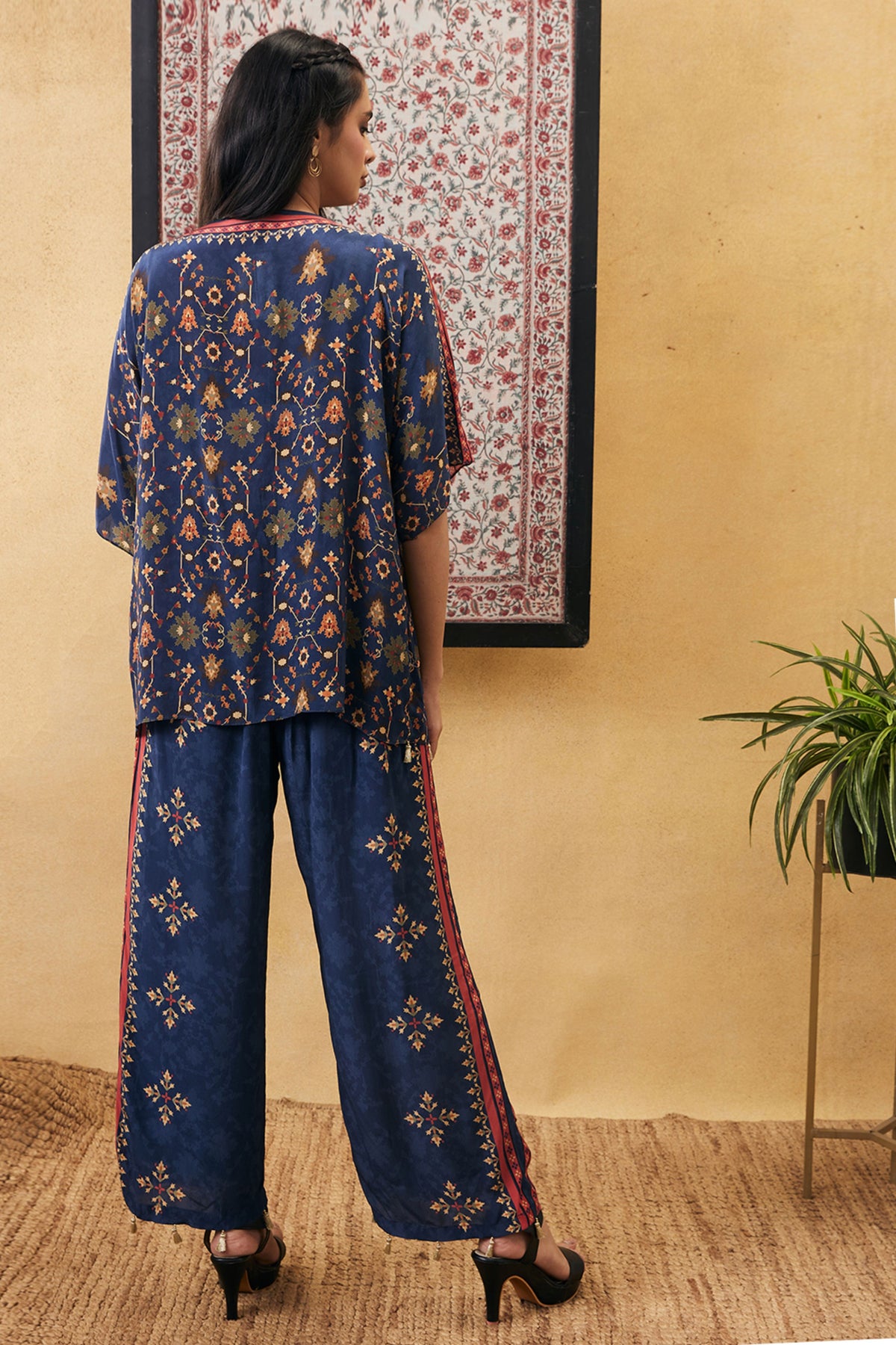 Zahra Embroidered Co-ord Set