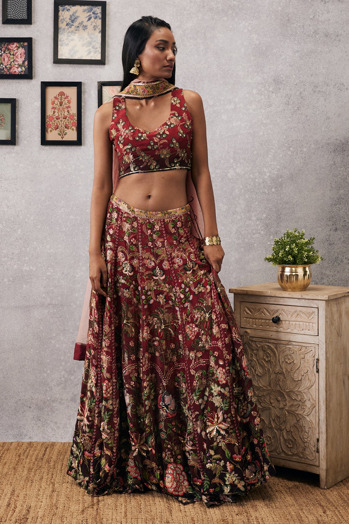 Mehr Lehenga Set