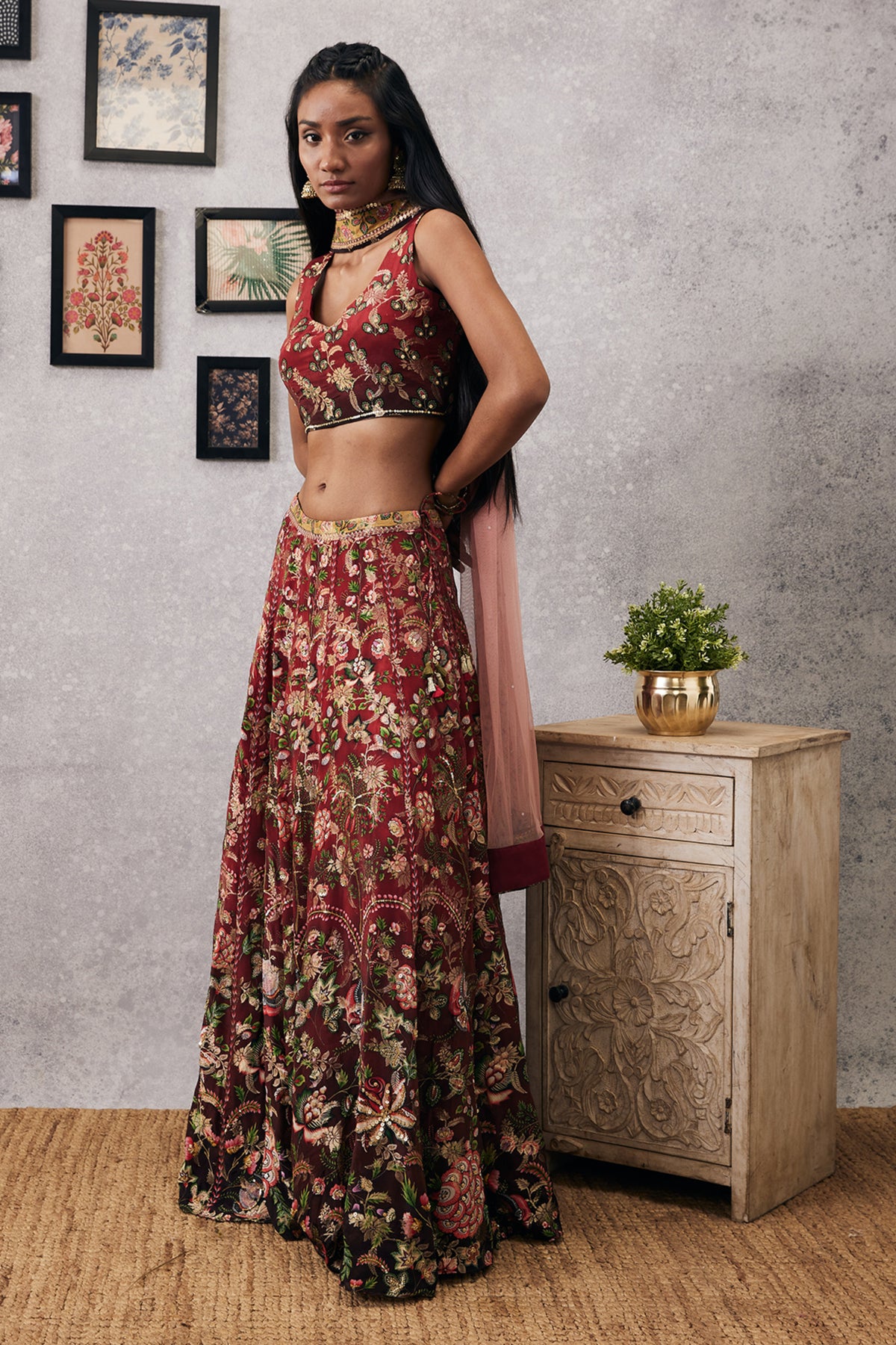 Mehr Lehenga Set