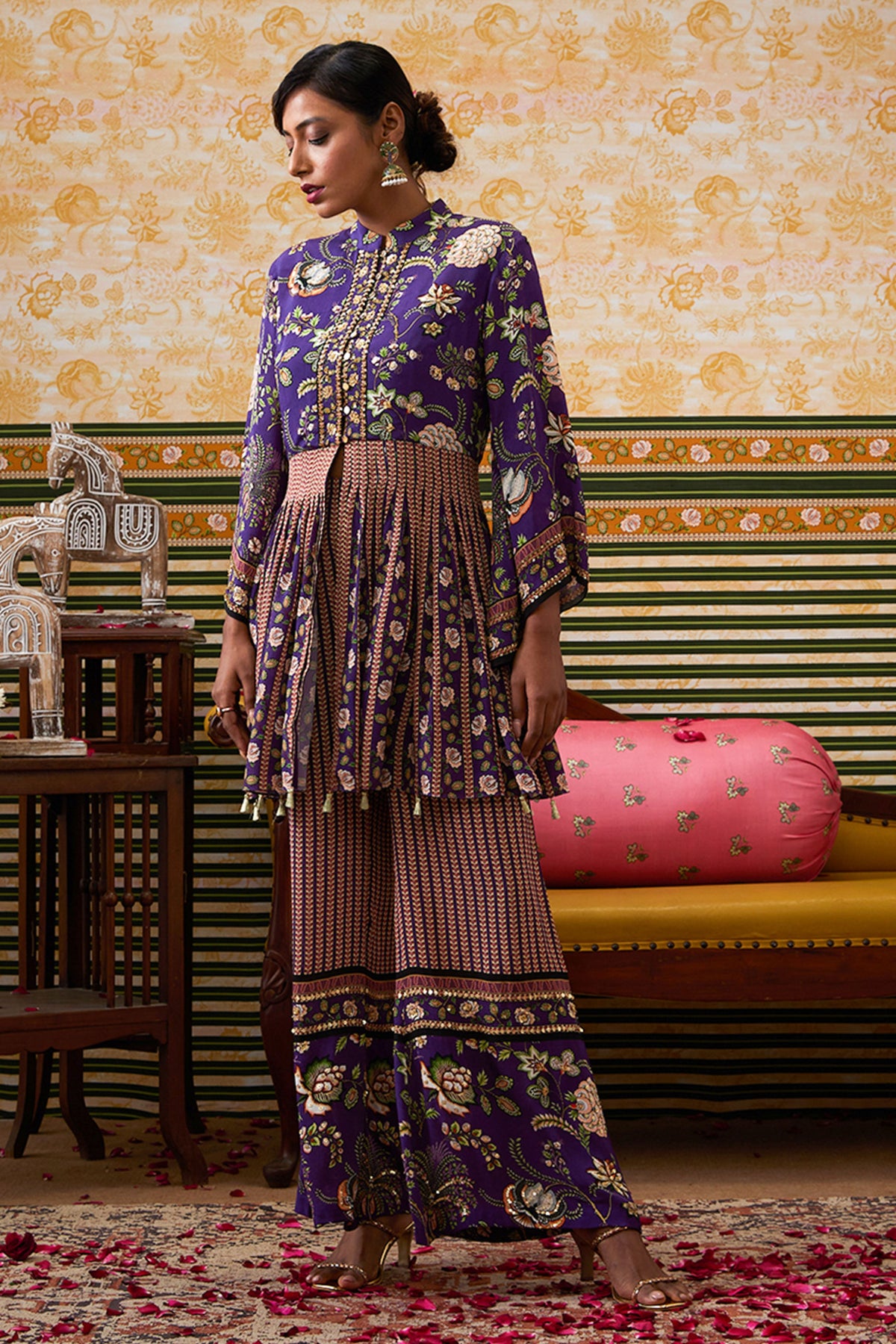 Mehr Embroidered Kurta Set