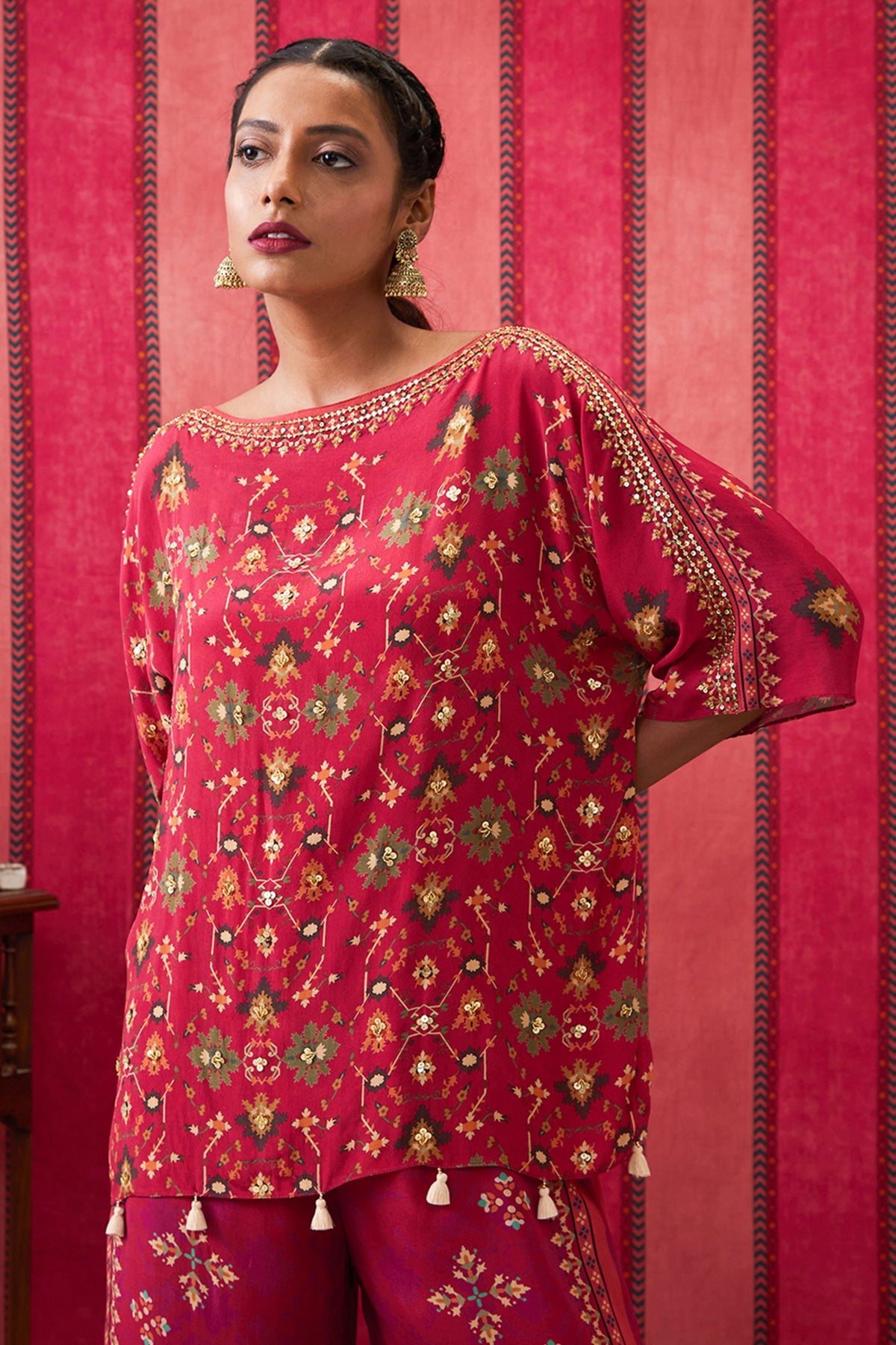 Zahra Embroidered Co-ord Set