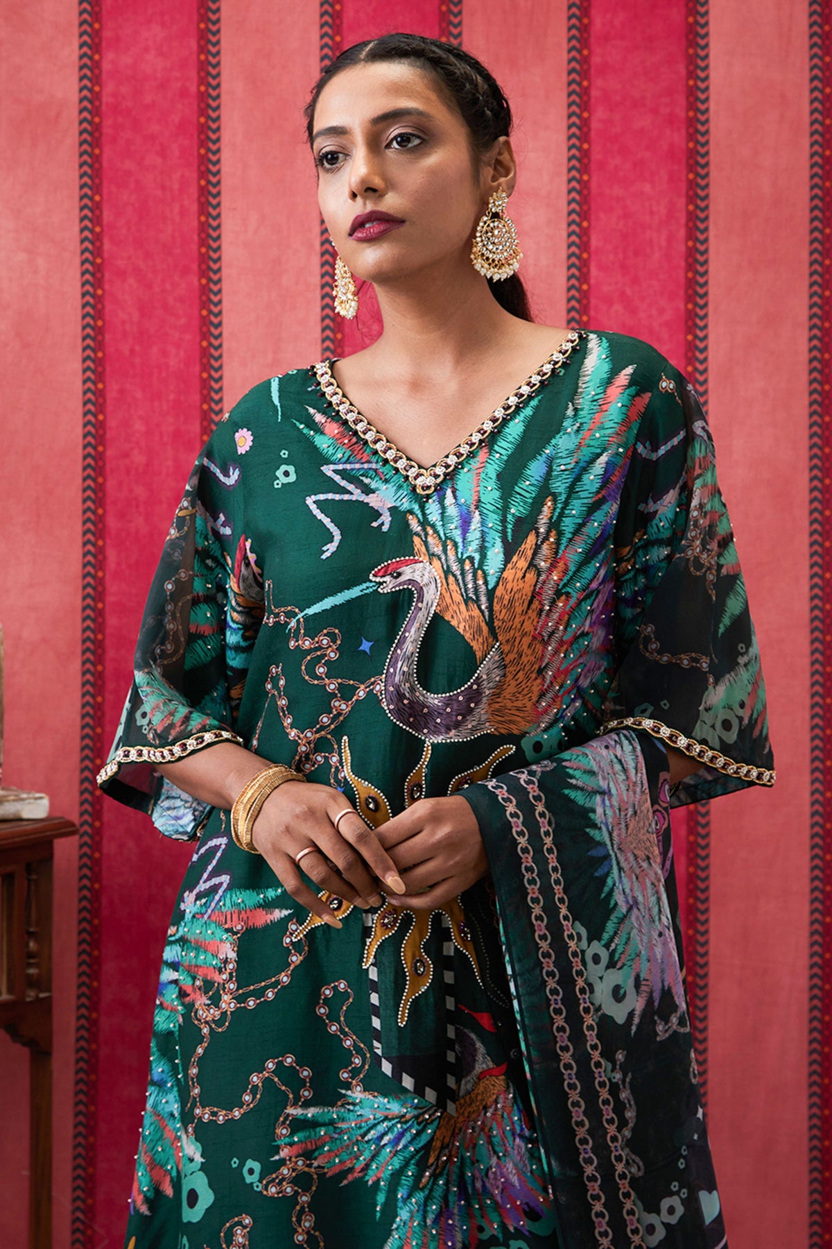 Aisha Embroidered Kurta Set