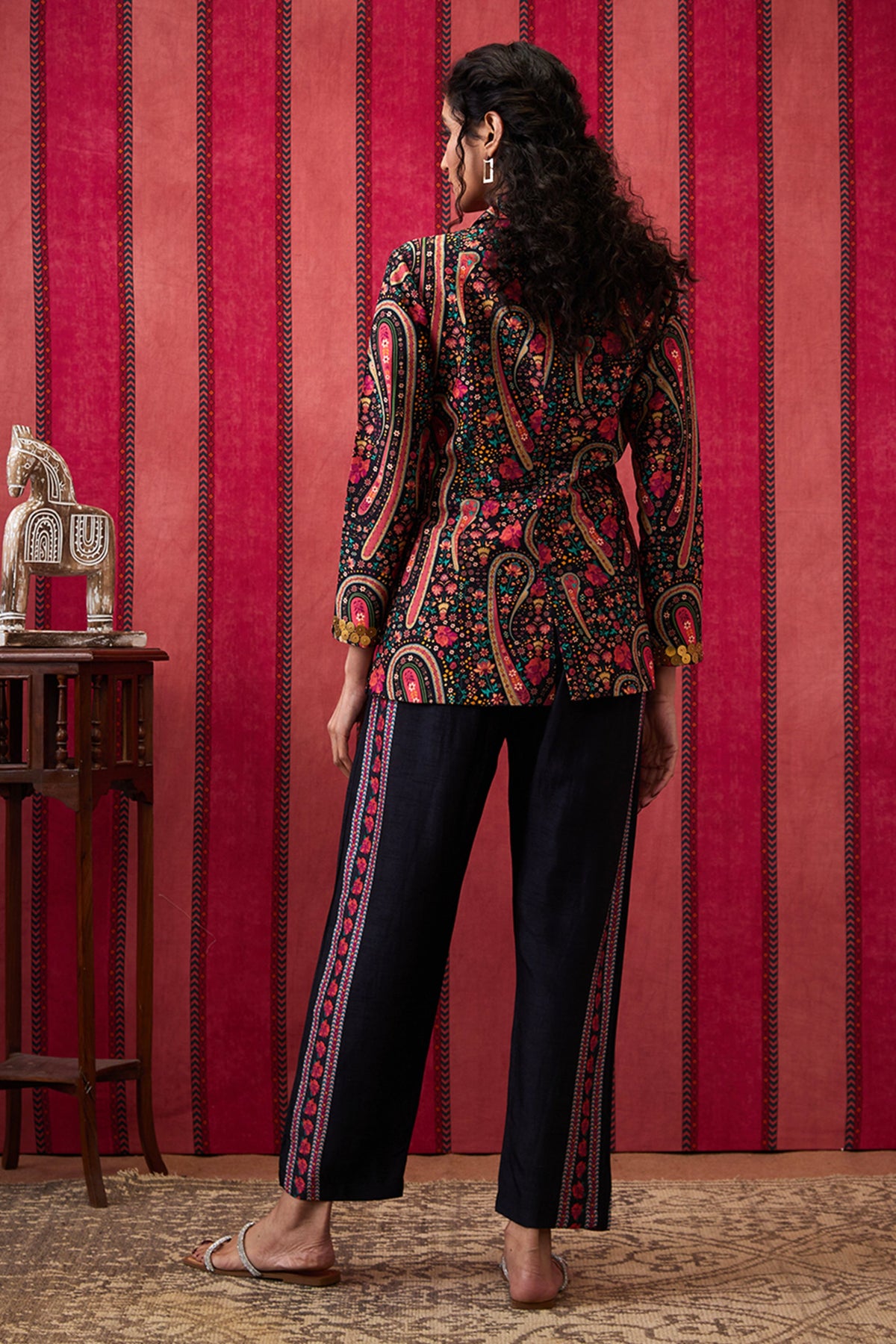 Qala Embellished Blazer Co-ord Set