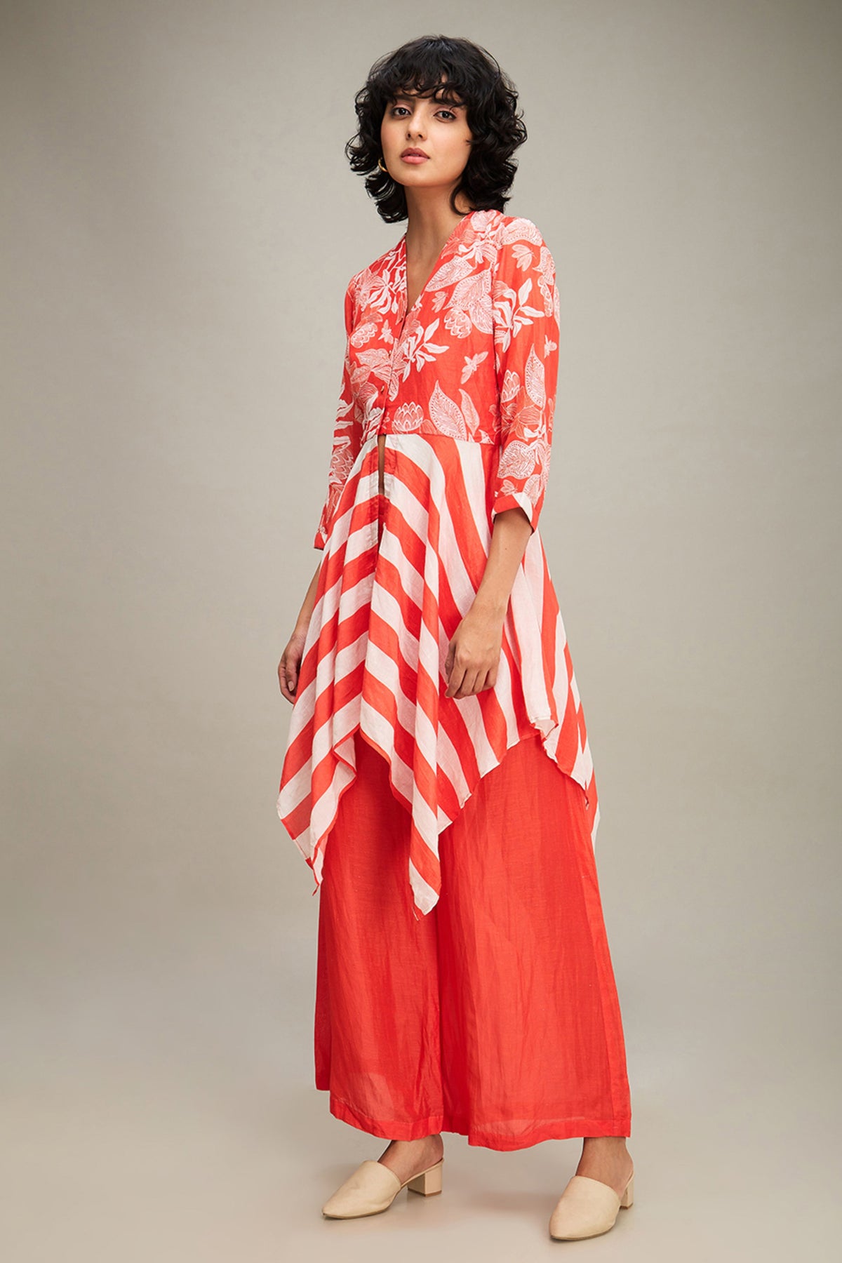 Ahyana Handkerchief Top With Pants