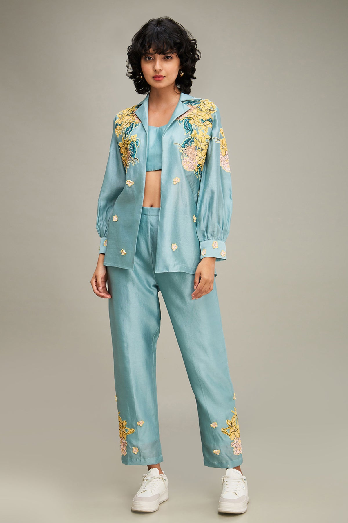 Zinnia Applique Co-Ord Set
