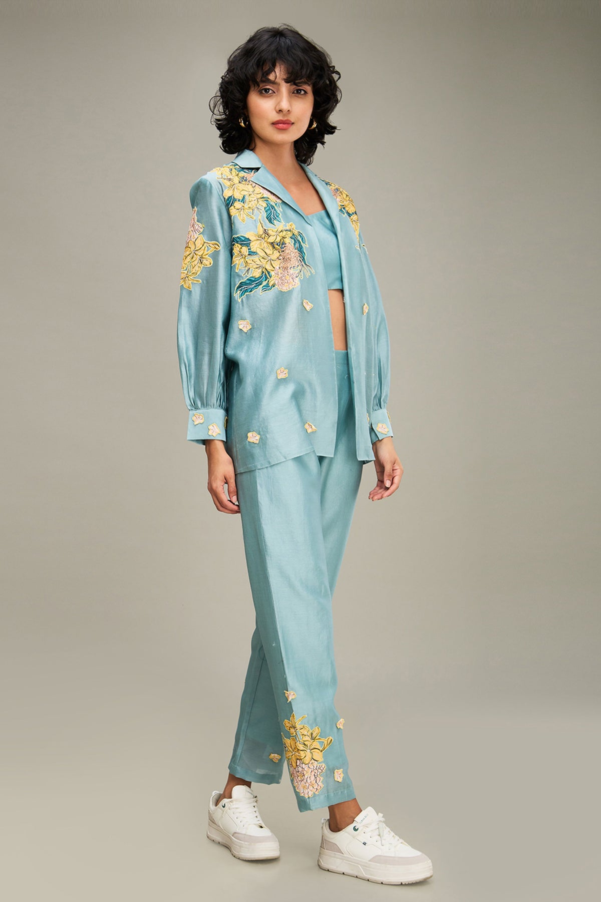 Zinnia Applique Co-Ord Set