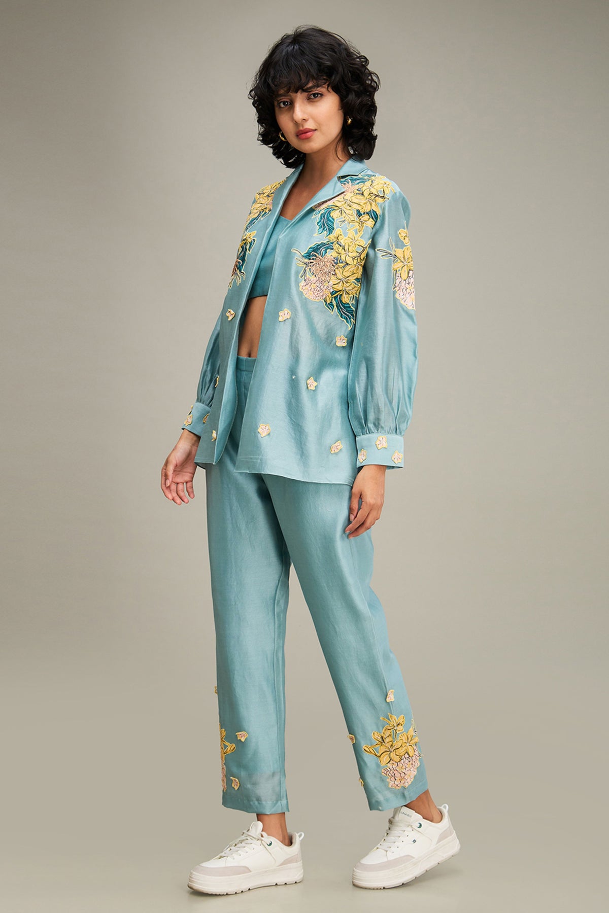 Zinnia Applique Co-Ord Set