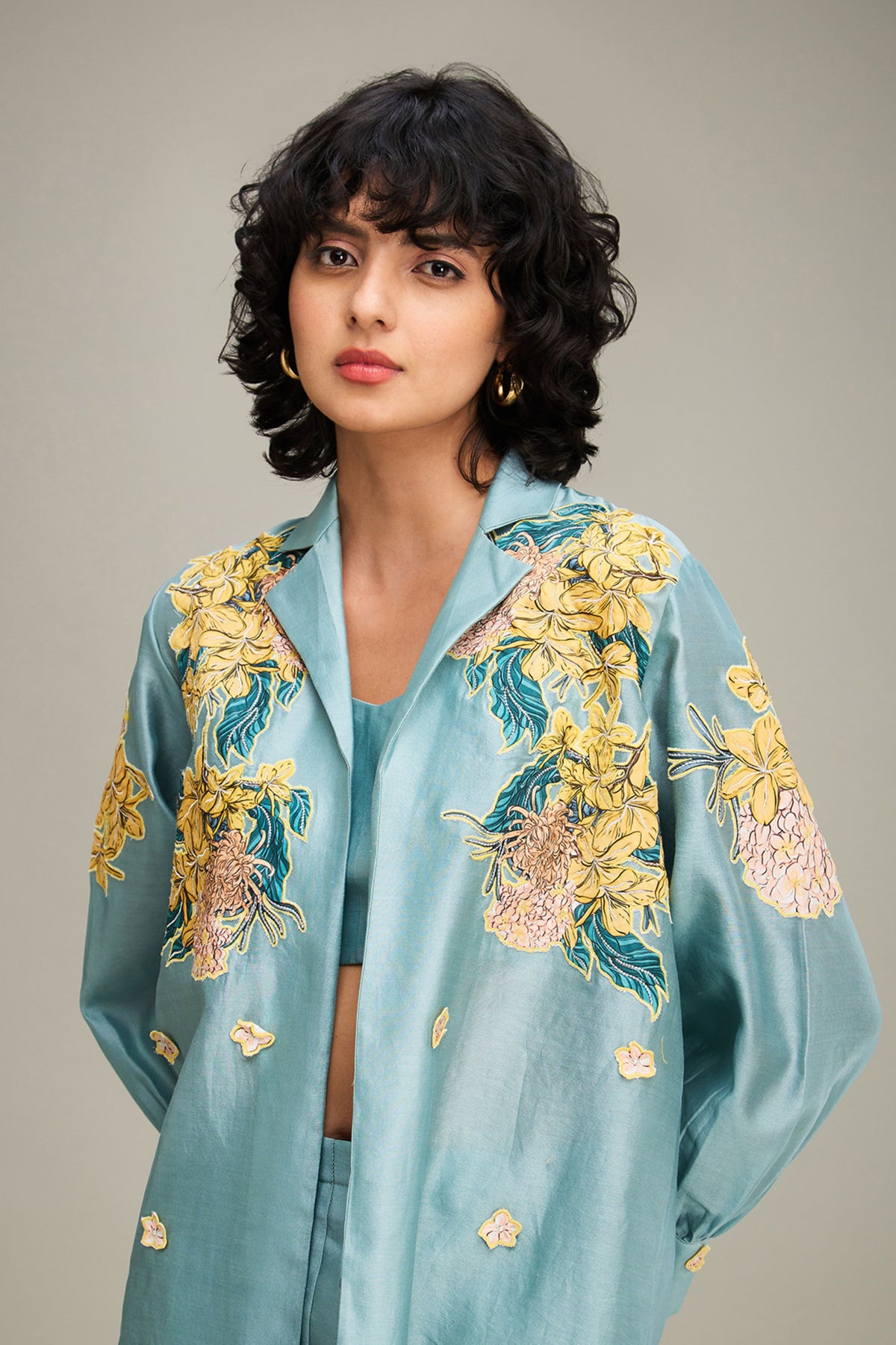 Zinnia Applique Co-Ord Set