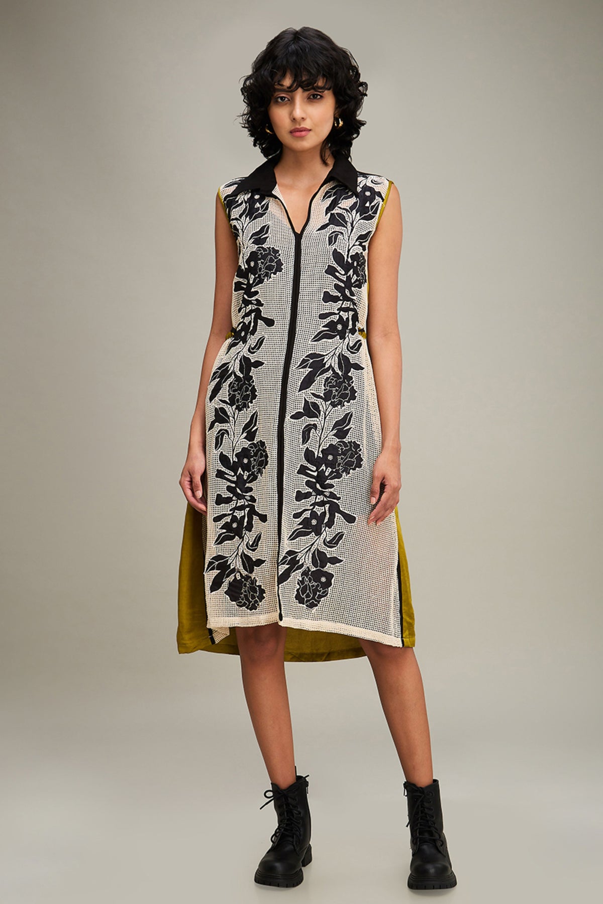 Zinnia Applique Dress