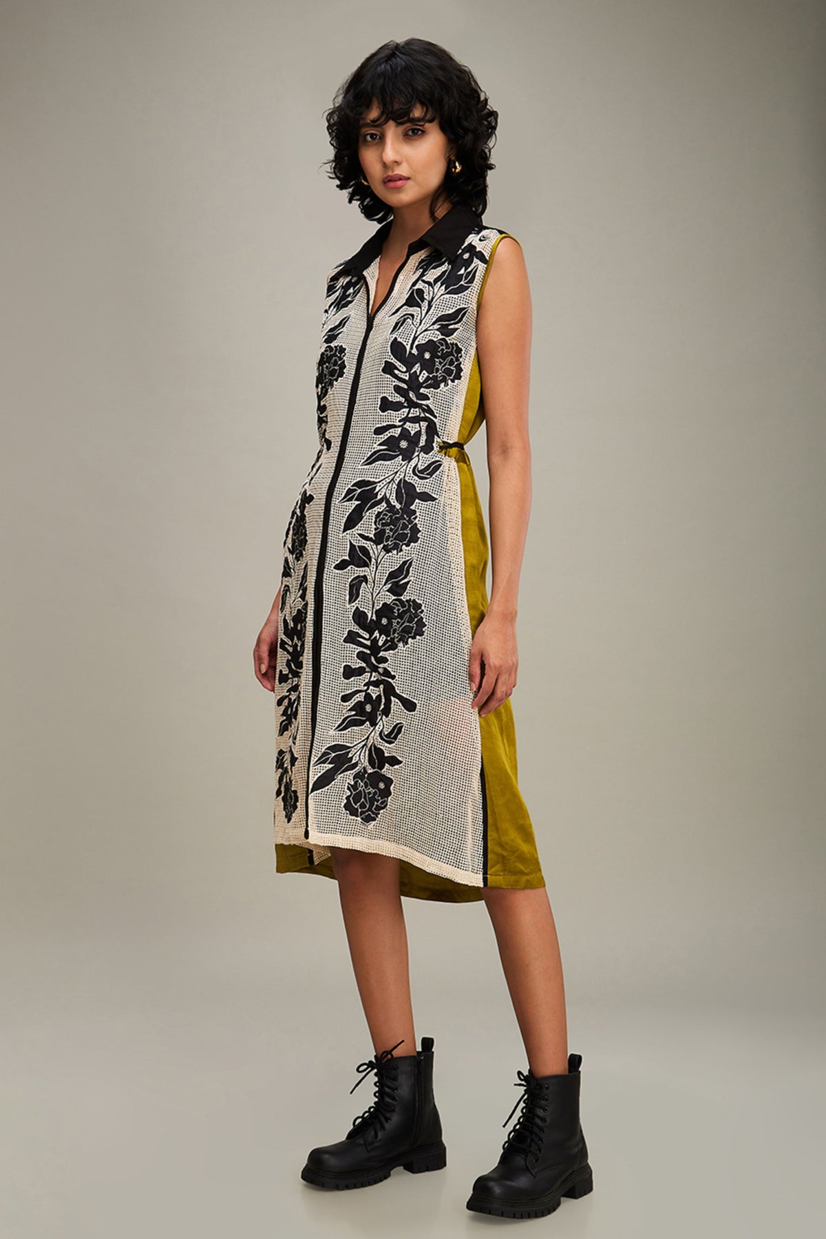 Zinnia Applique Dress