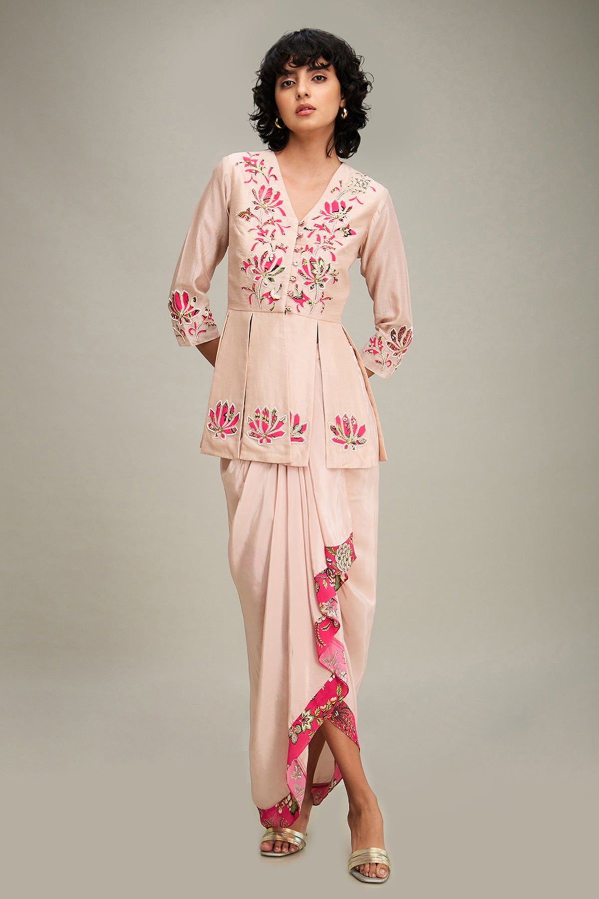 Mehr Applique Paneled Top
