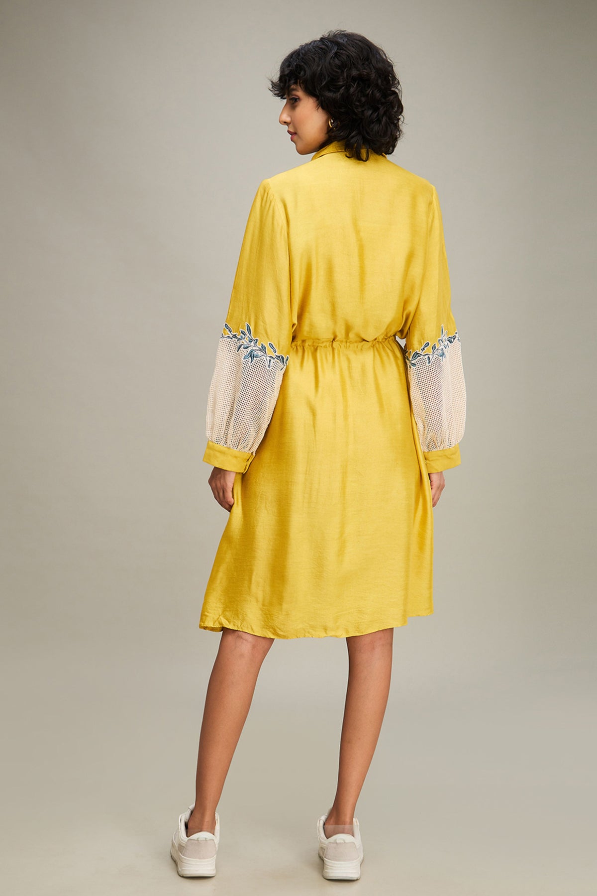 Zinnia Applique Long Dress