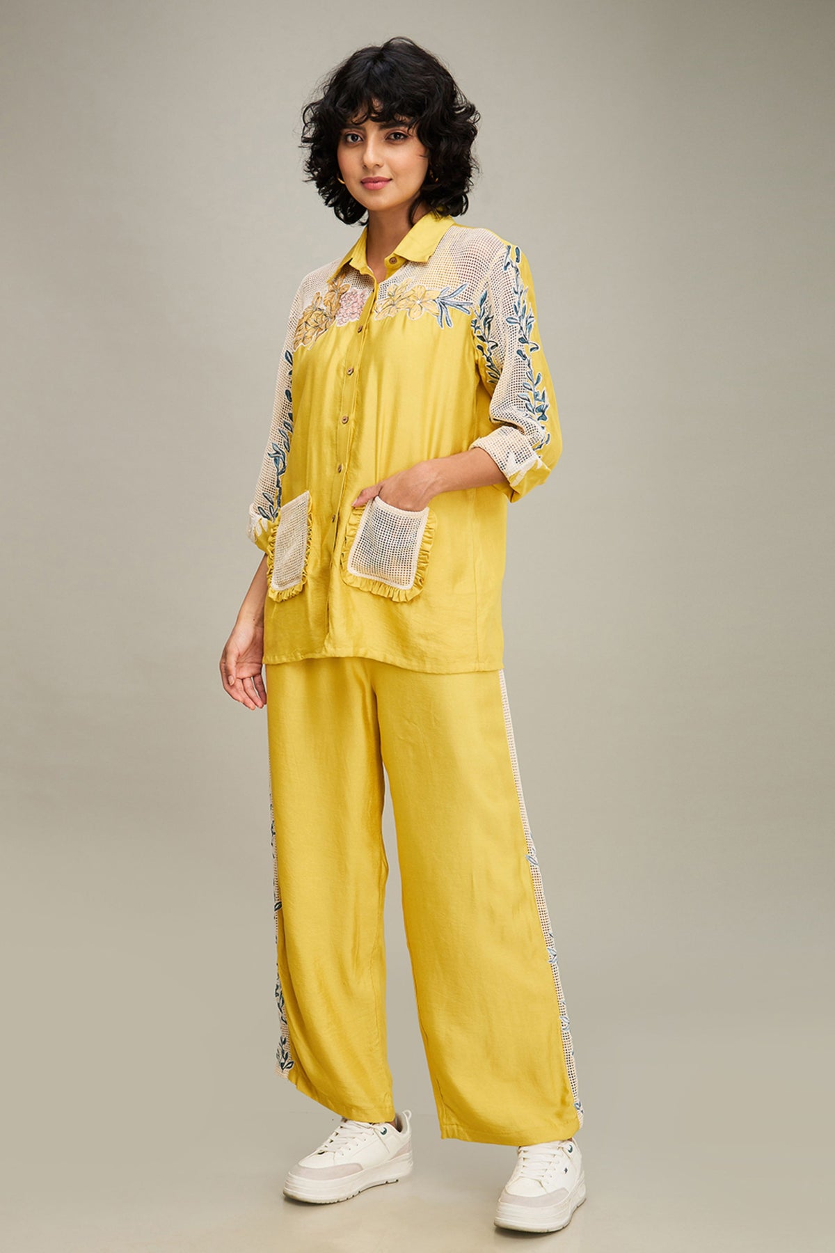 Zinnia Applique Co-ord Set
