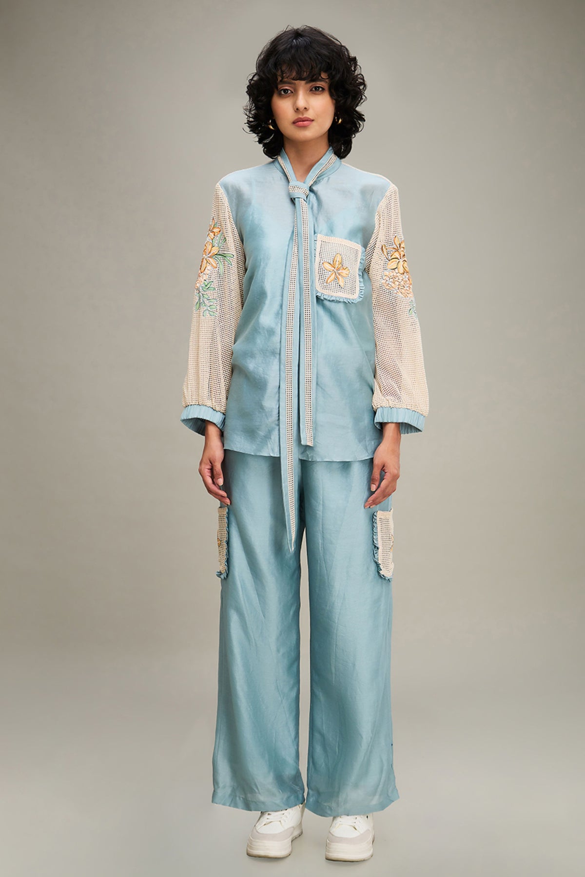 Zinnia Applique Co-Ord Set