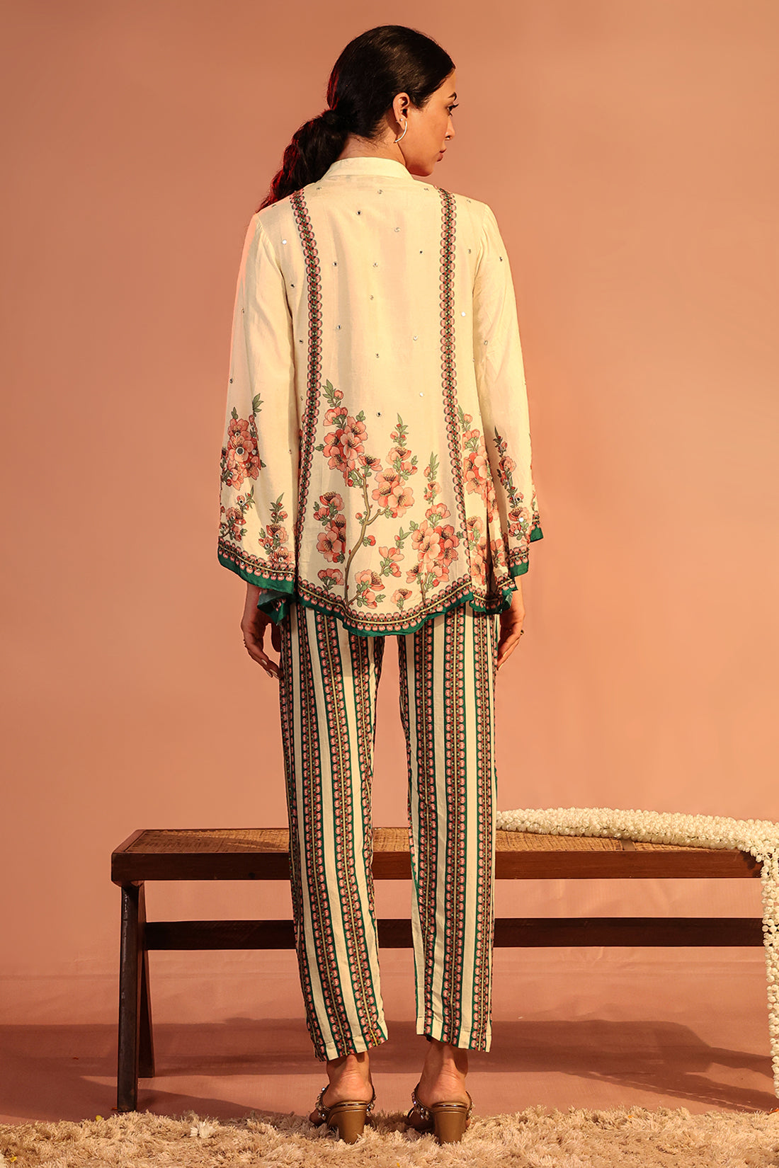 Tamaya Embroidered Tunic Set