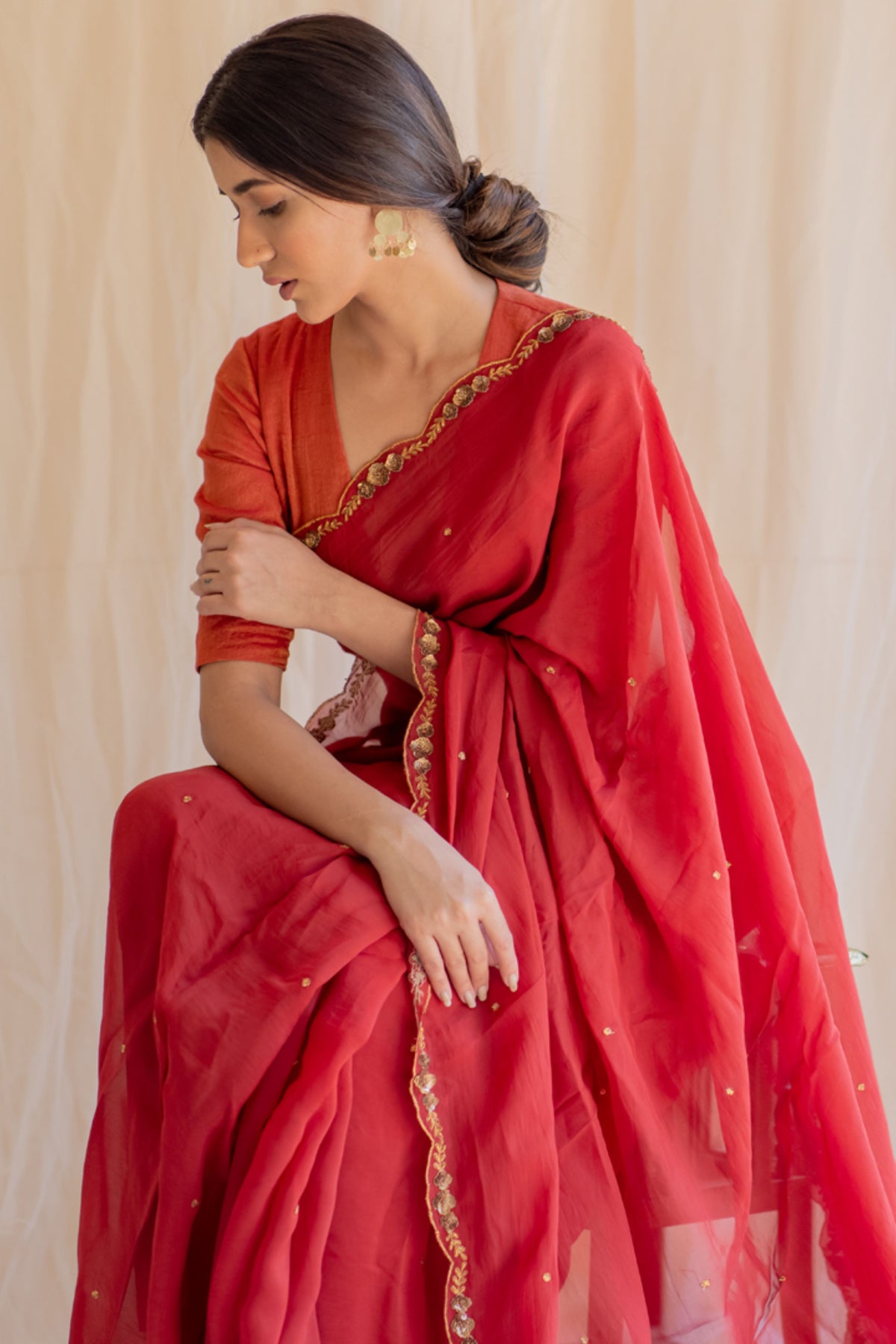 Noor saree &amp; blouse