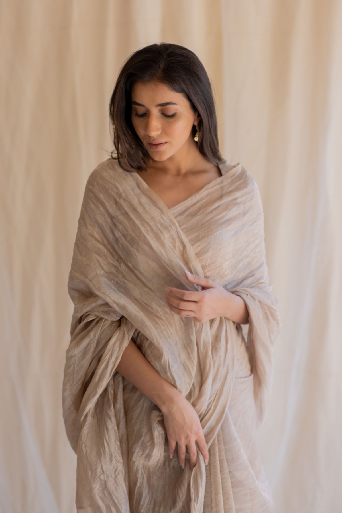 Inara tissue saree &amp; blosue